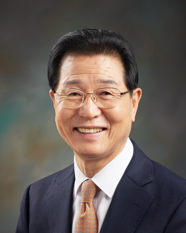 ▲대한민국광역기독교총연합회 총회장 심하보 목사(서울시기독교총연합회 대표회장, 은평제일교회 담임)