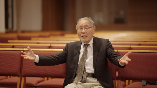 ▲오다 나라지 목사의 차남 오다 요시로 장로 ⓒCGN